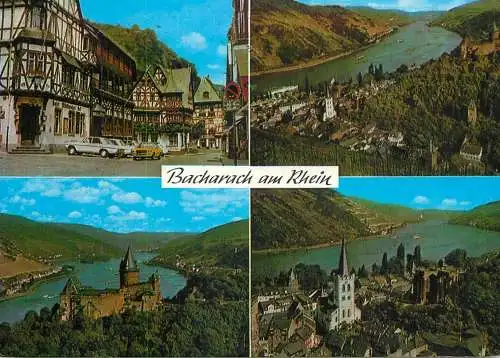 Germany Bacharach am Rhein several sights and sites