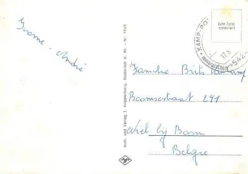 Germany Bacharach am Rhein Jugendburg Stahleck multi view