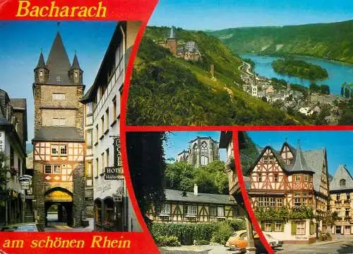 Germany Bacharach am schonen Rhein multi view