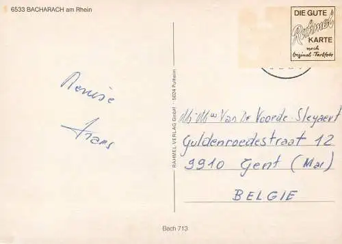 Germany Bacharach am schonen Rhein multi view