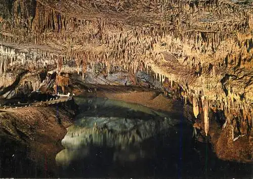 Belgium Grottes de Han sur Lesse Entree de la Salle des Draperies