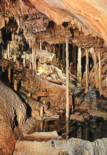 Belgium Grottes de Han sur Lesse Le Gour Nouvelles galeries