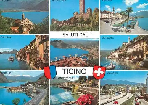 Switzerland Ticino multi view