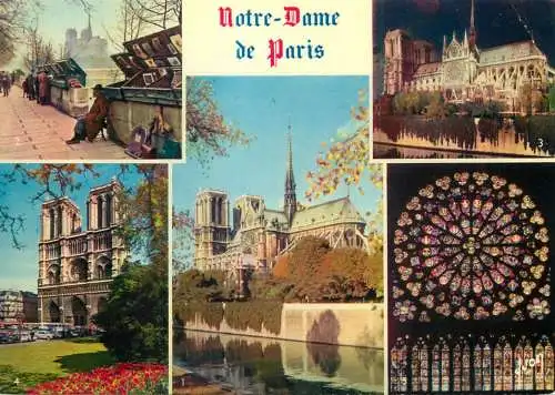 France Notre Dame de Paris multi view