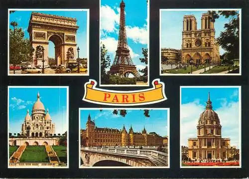 France Paris multi view