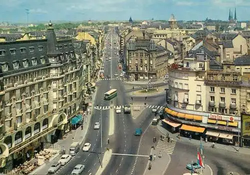 Luxembourg Avenue de la Liberte vue generale