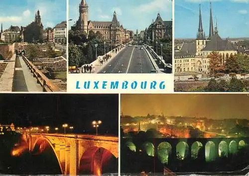 Souvenir de Luxembourg different aspects and views