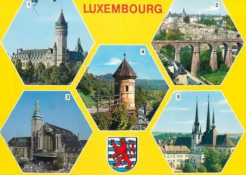 Souvenir de Luxembourg different views