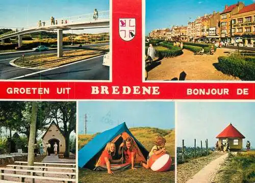Belgium Groeten uit Bredene several views