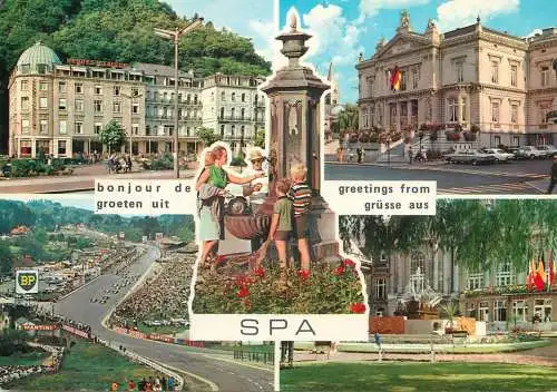 Belgium Groeten uit Spa multi view