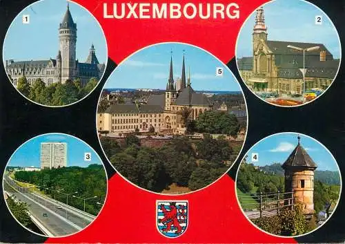 Luxembourg city sights