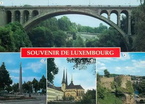Luxembourg city sights