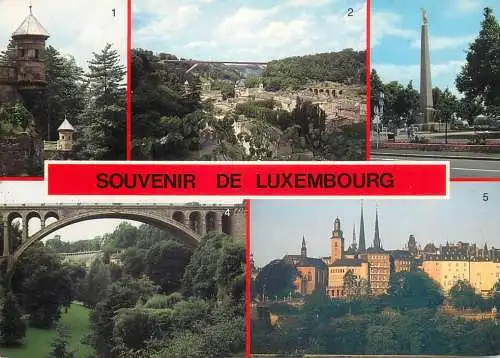 Luxembourg city sights