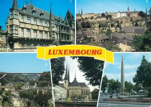 Luxembourg city sights