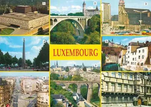 Luxembourg city sights