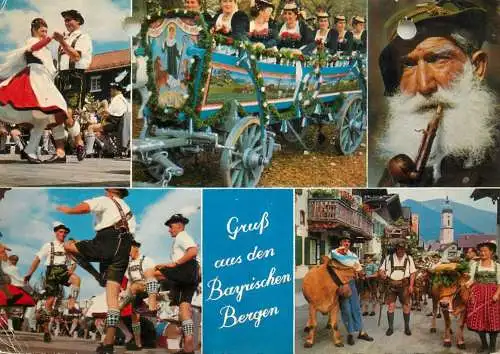 Germany Bergen traditional costumes