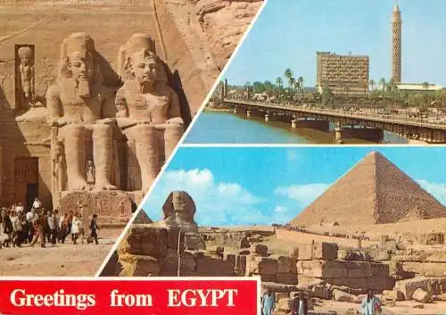 Greetings from Egypt several aspects and sights