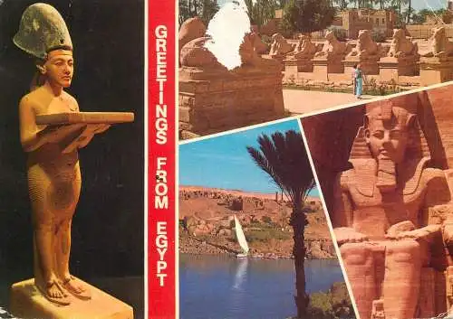 Greetings from Egypt multi view