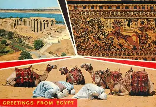 Greetings from Egypt several views and aspects
