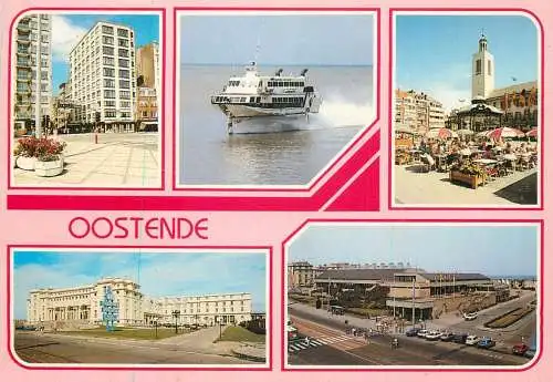 Belgium Groeten uit Oostende multi view