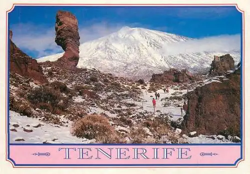 Spain Tenerife winter scenery