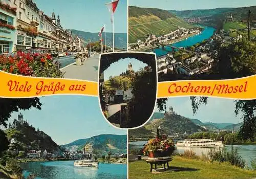 Germany Viele Grusse aus Cochem an der Mosel several views and sites