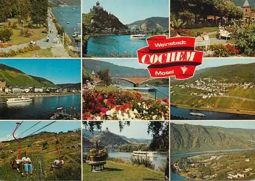 Germany Weinstadt Cochem an der Mosel several views and sites