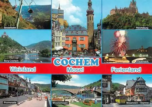 Germany Cochem an der Mosel Weinland und Ferienland multi view