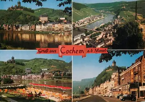 Germany Gruss aus Cochem an der Mosel multi view