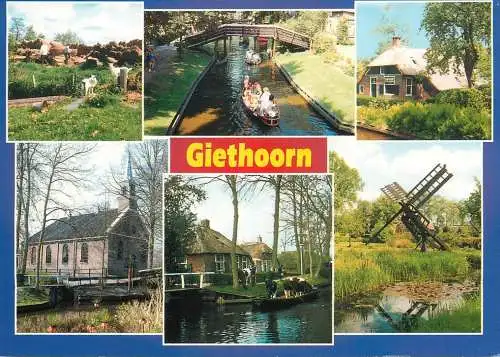 Netherlands Giethoorn different sights