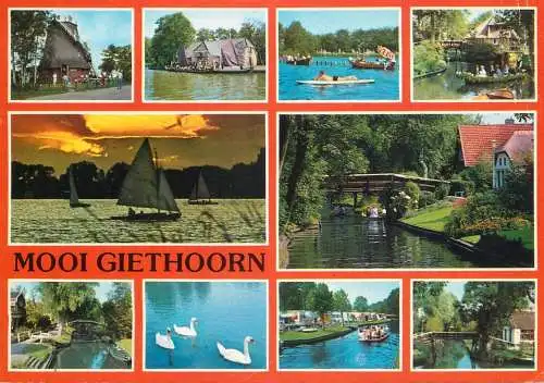Netherlands Mooi Giethoorn several sights and sites