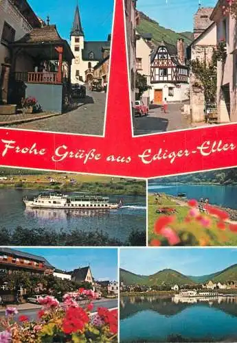 Germany Ediger-Eller an de Mosel several sights and sites