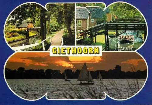 Netherlands Giethoorn different views