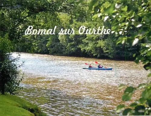 Belgium la Lillyhrairie Bomal sur Ourthe kaiak