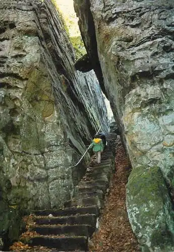 Germany Ferschweiler Teufelsschlucht im Ringweg