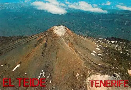 Netherlands El Teide volcano aerial