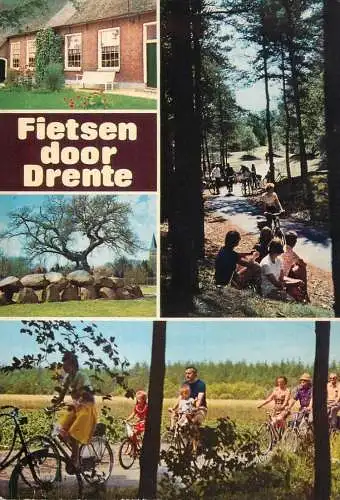Netherlands Fietsen door Drente