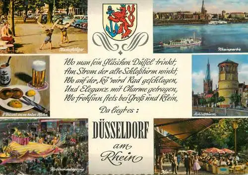Germany Dusseldorf am Rhein multi view
