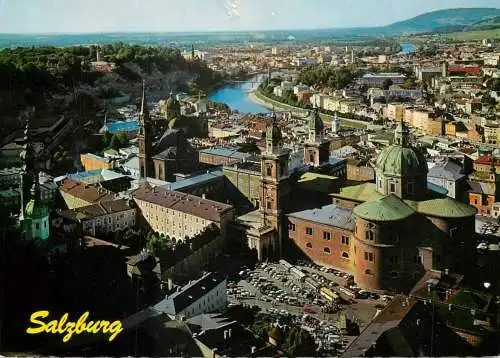 Austria Mozartstadt Salzburg general view