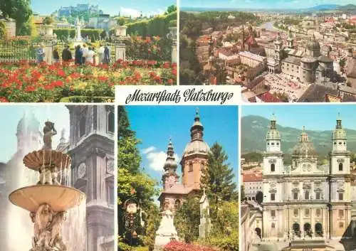 Austria Salzburg Mozartstadt several views