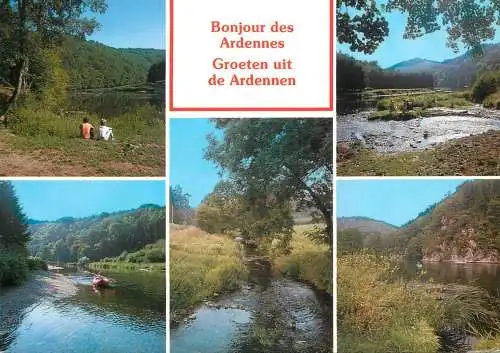 Belgium Ardennes picturesque landscapes multi view