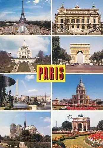 France Paris multi view