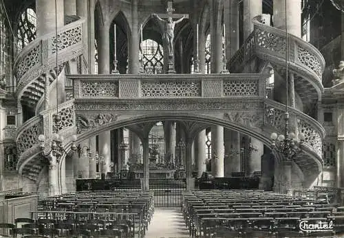 France Paris Le Jube de l'Eglise Saint Etienne du Mont
