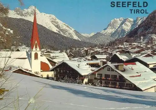 Austria Tirol Seefeld Hohenluftkurort und Wintersportplatz