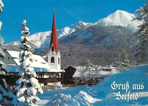 Austria Tirol Grusse aus Seefeld