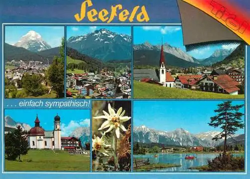 Austria Tirol Seefeld summertime multi view