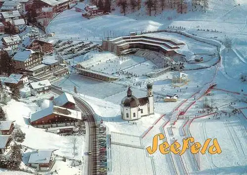 Austria Seefeld Tirol aerial view