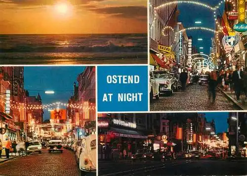 Belgium Oostende several nocturnal aspects