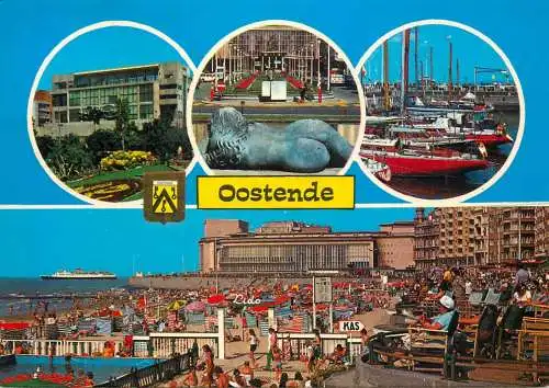 Belgium Oostende several sights