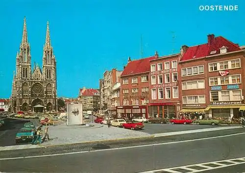 Belgium Oostende Place St Pierre et Paul